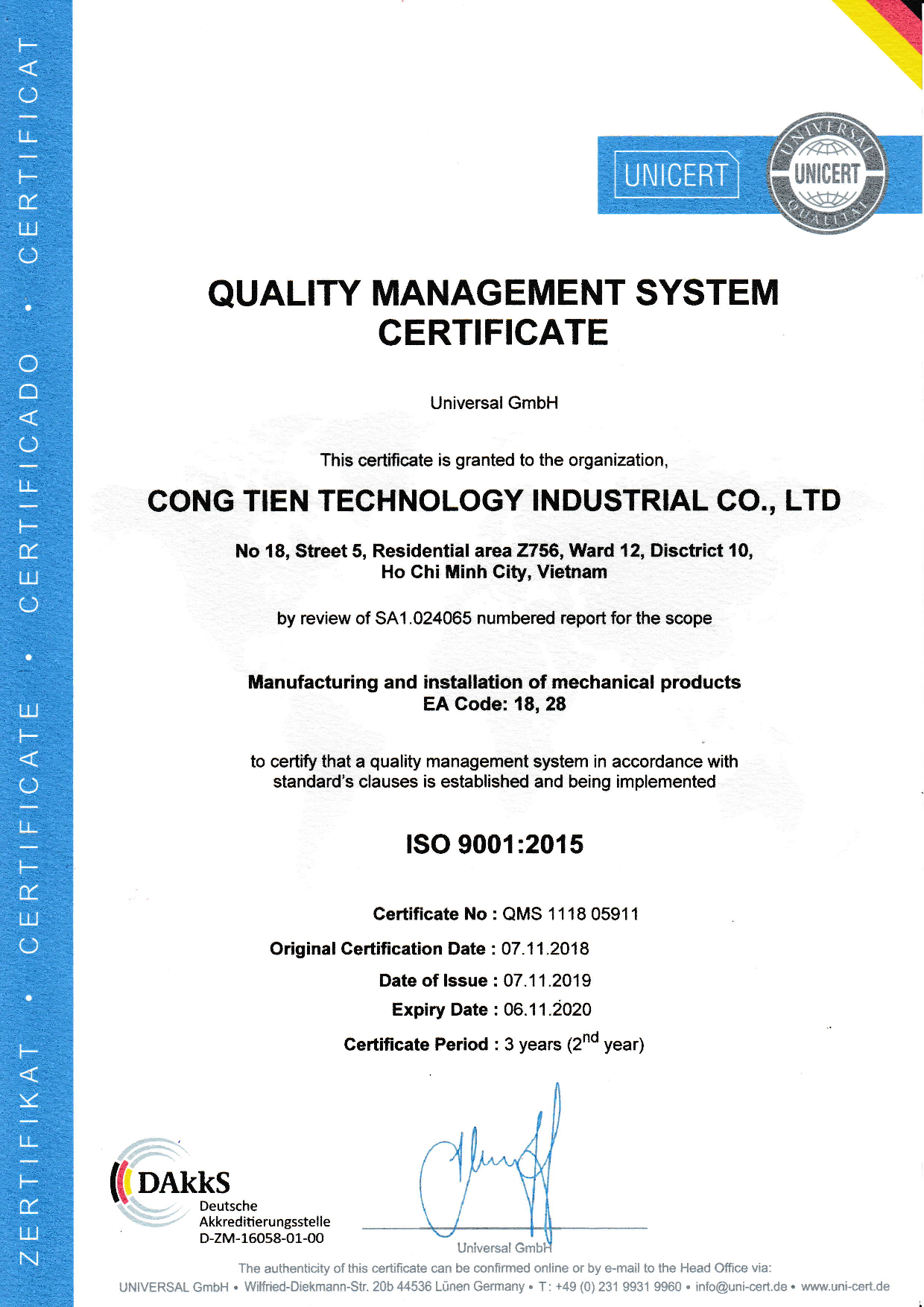 9001 2015 2nd 1